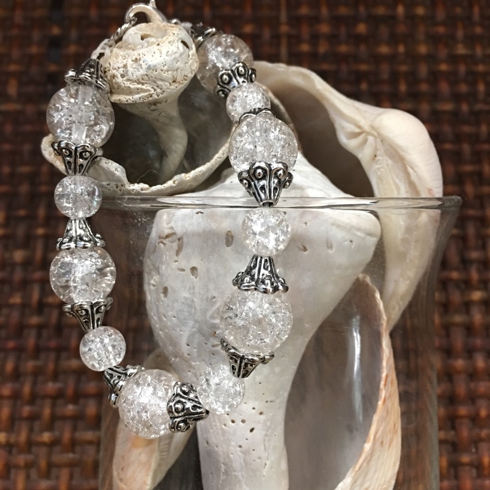 Glass Bead Bracelet